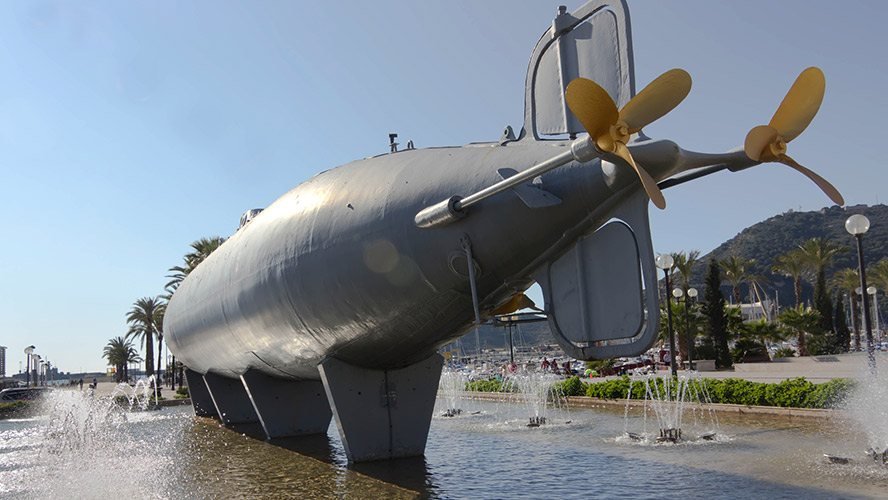 Submarino de Isaac Peral, Cartagena